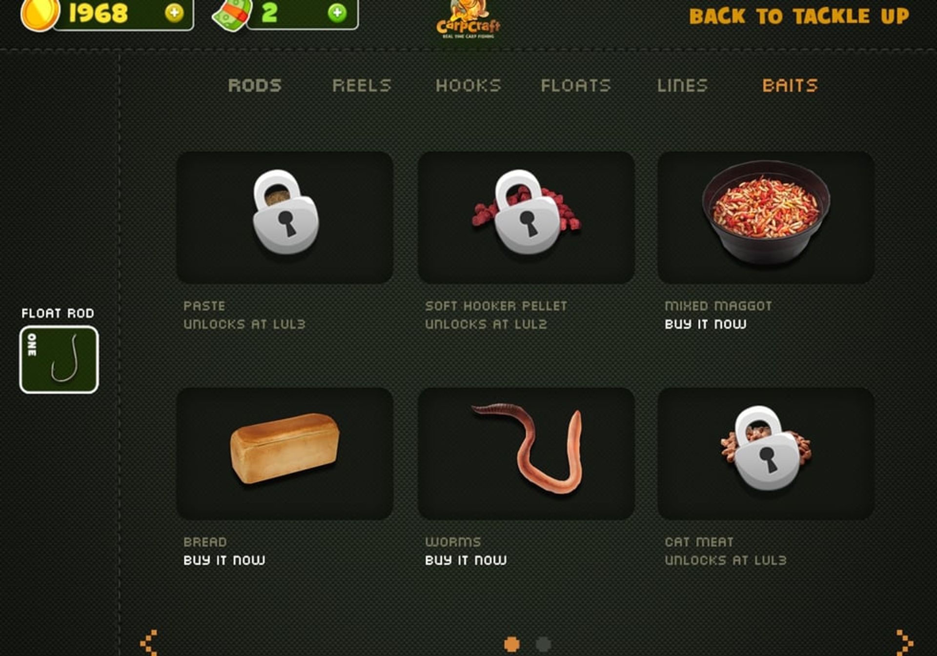 CarpCraft - Free to play Carp Fishing game