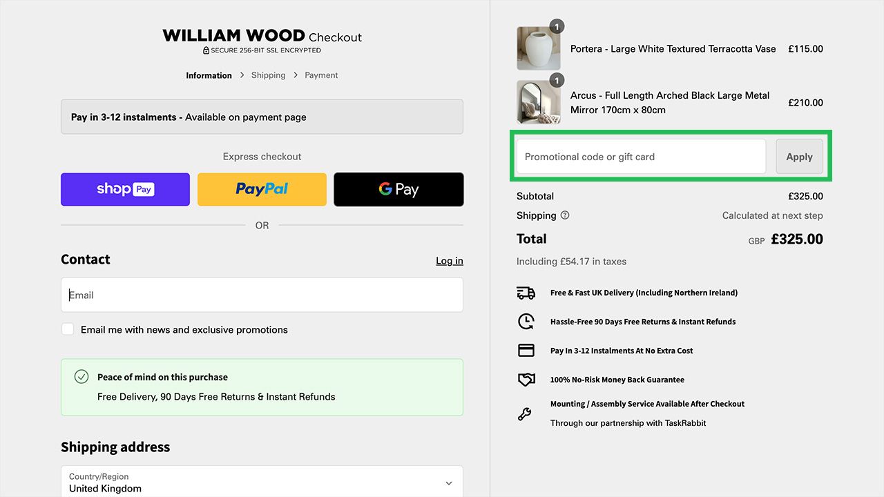 10 William Code WILLIAM WOOD Discount Code: 30% Off in Jul 2026