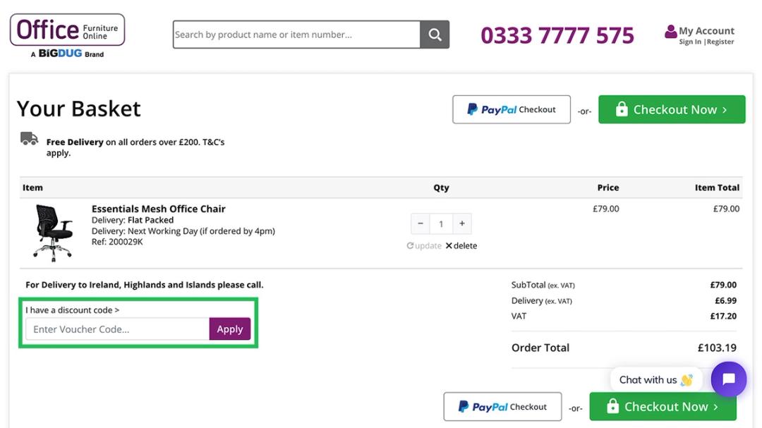 Office Code Set Office Furniture Online Discount Codes - Exclusive 5% Off Code