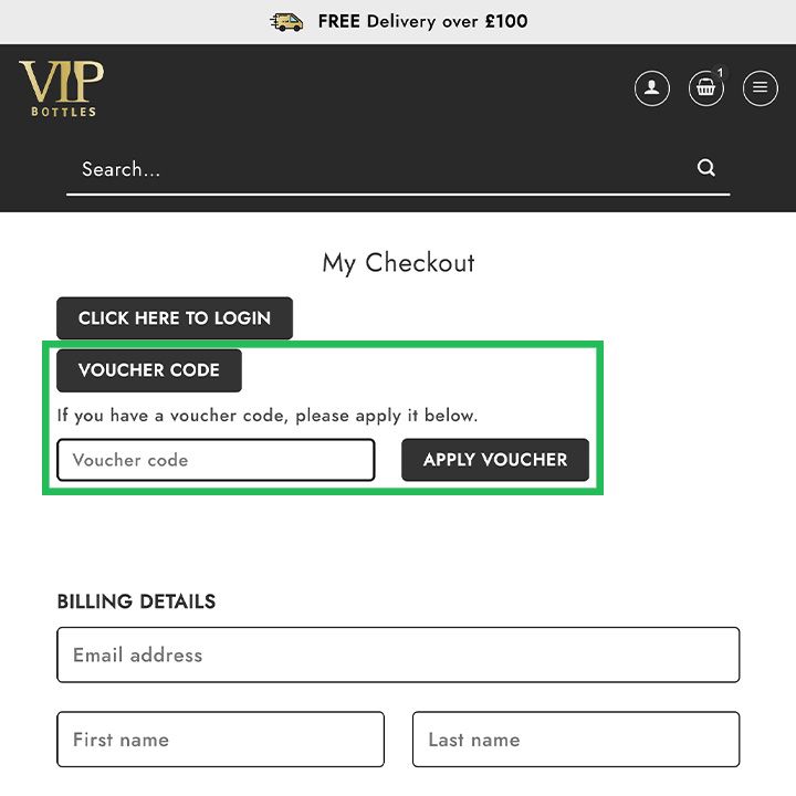 Vip Voucher Code VIP BOTTLES Discount Code: 5% Off in Jul 2026