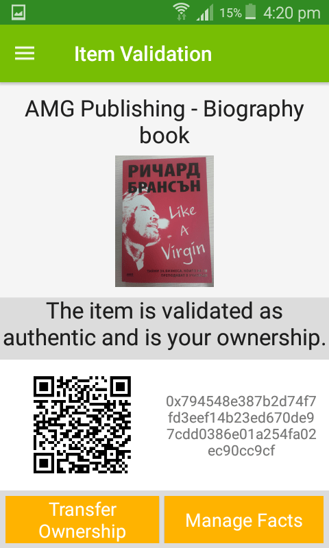 ReCheck Tutorial - Create item fact