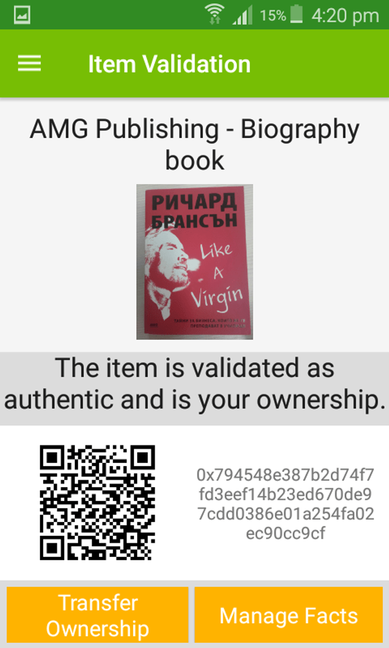 ReCheck Tutorial - Create item fact