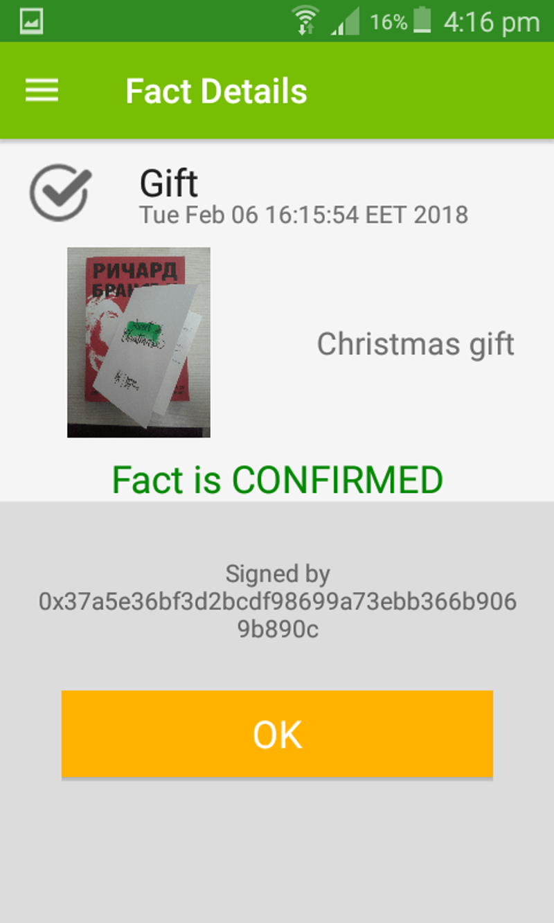 ReCheck Tutorial - Create item fact