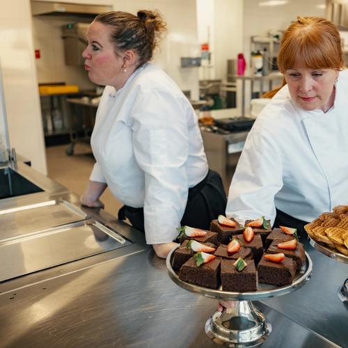 Våre fagveiledere i kantina