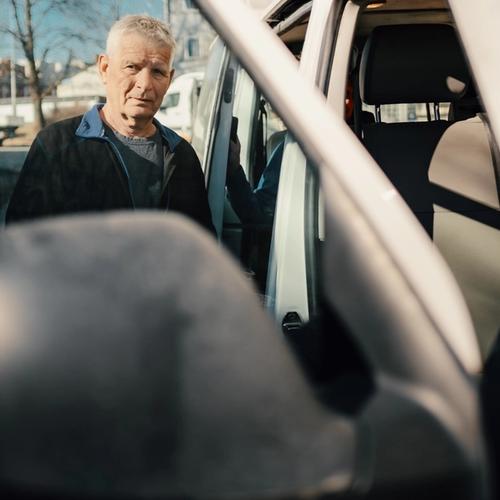 Vaktmester ute på oppdrag