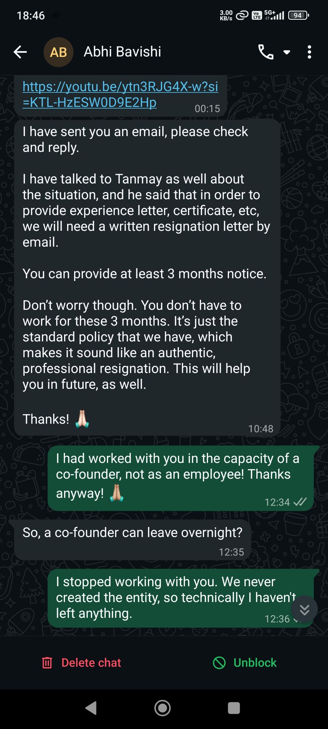 WhatsApp Chat Screenshot
