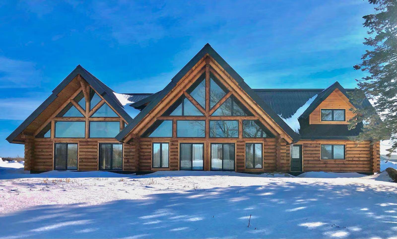 étapes construction maison bois rond