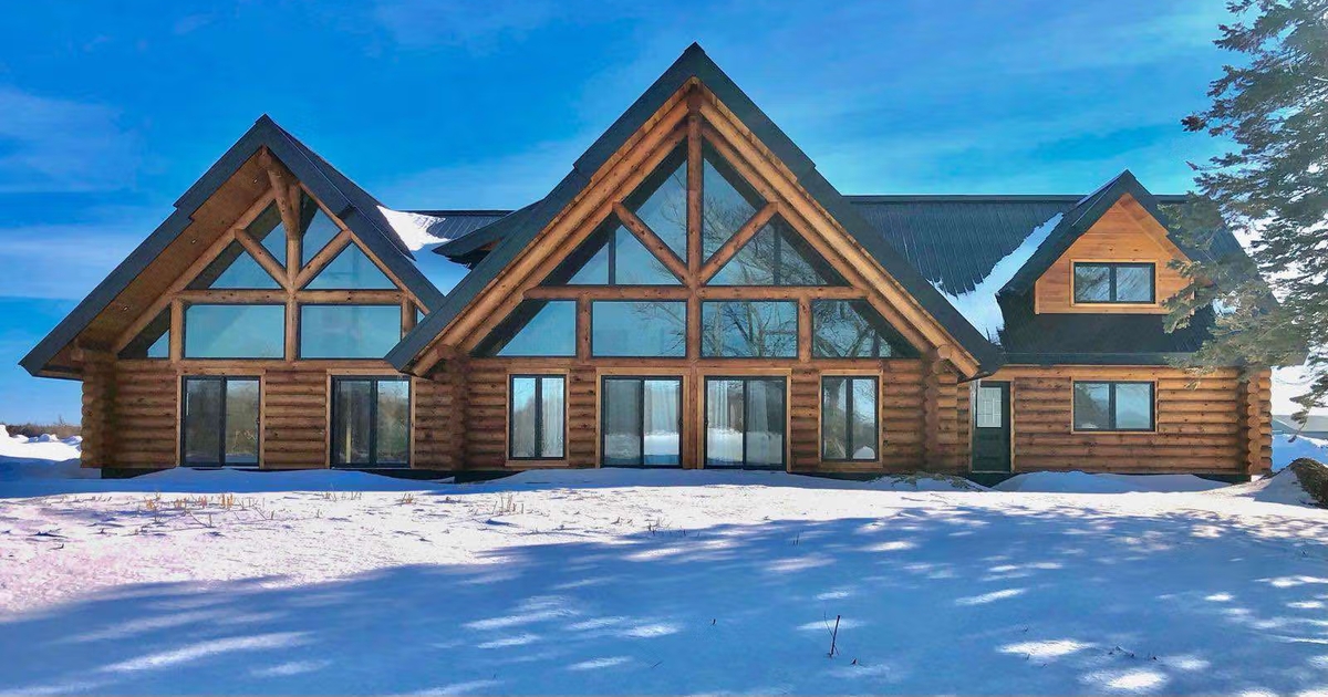 étapes construction maison bois rond