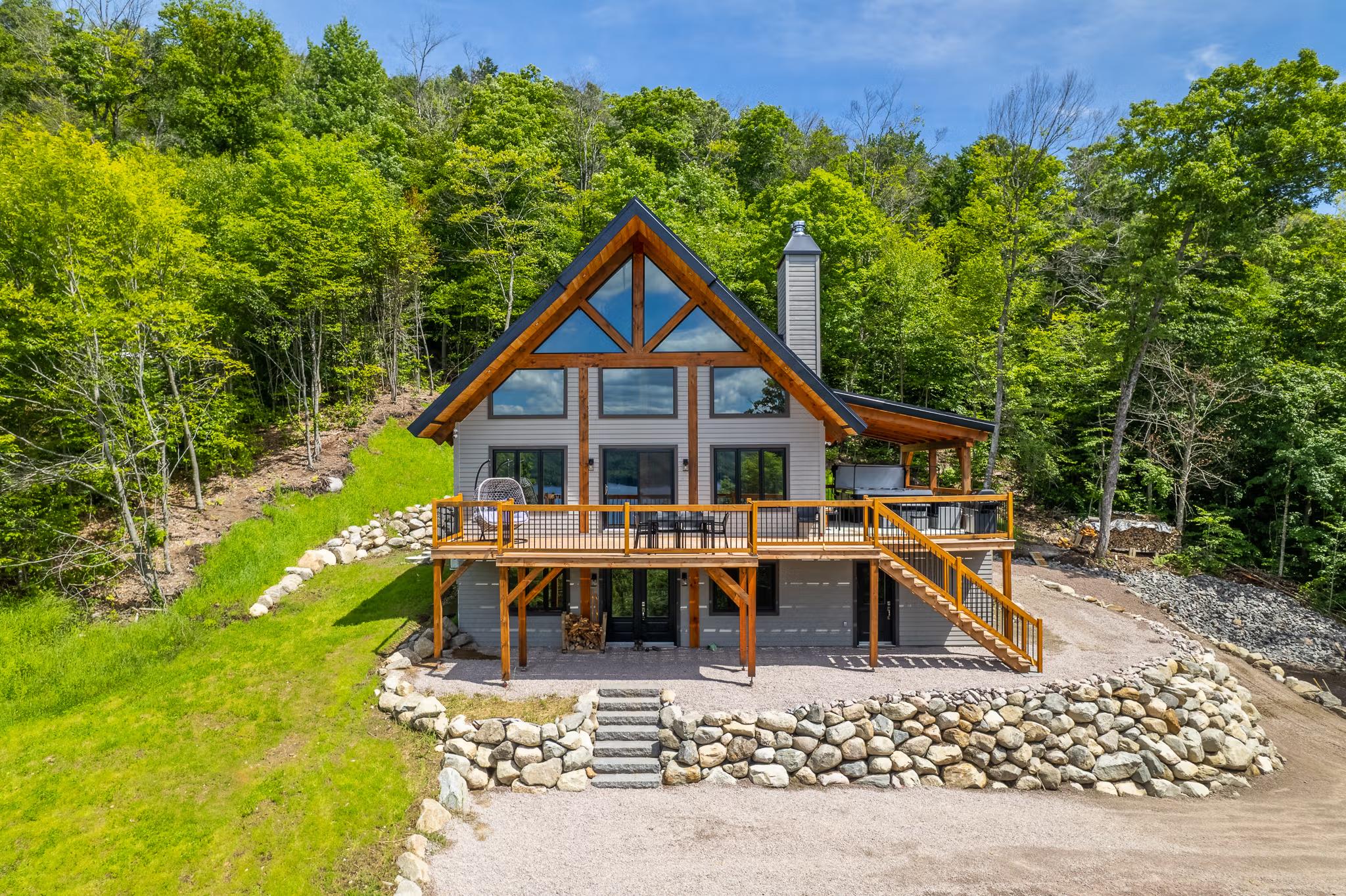 prix maison bois rond