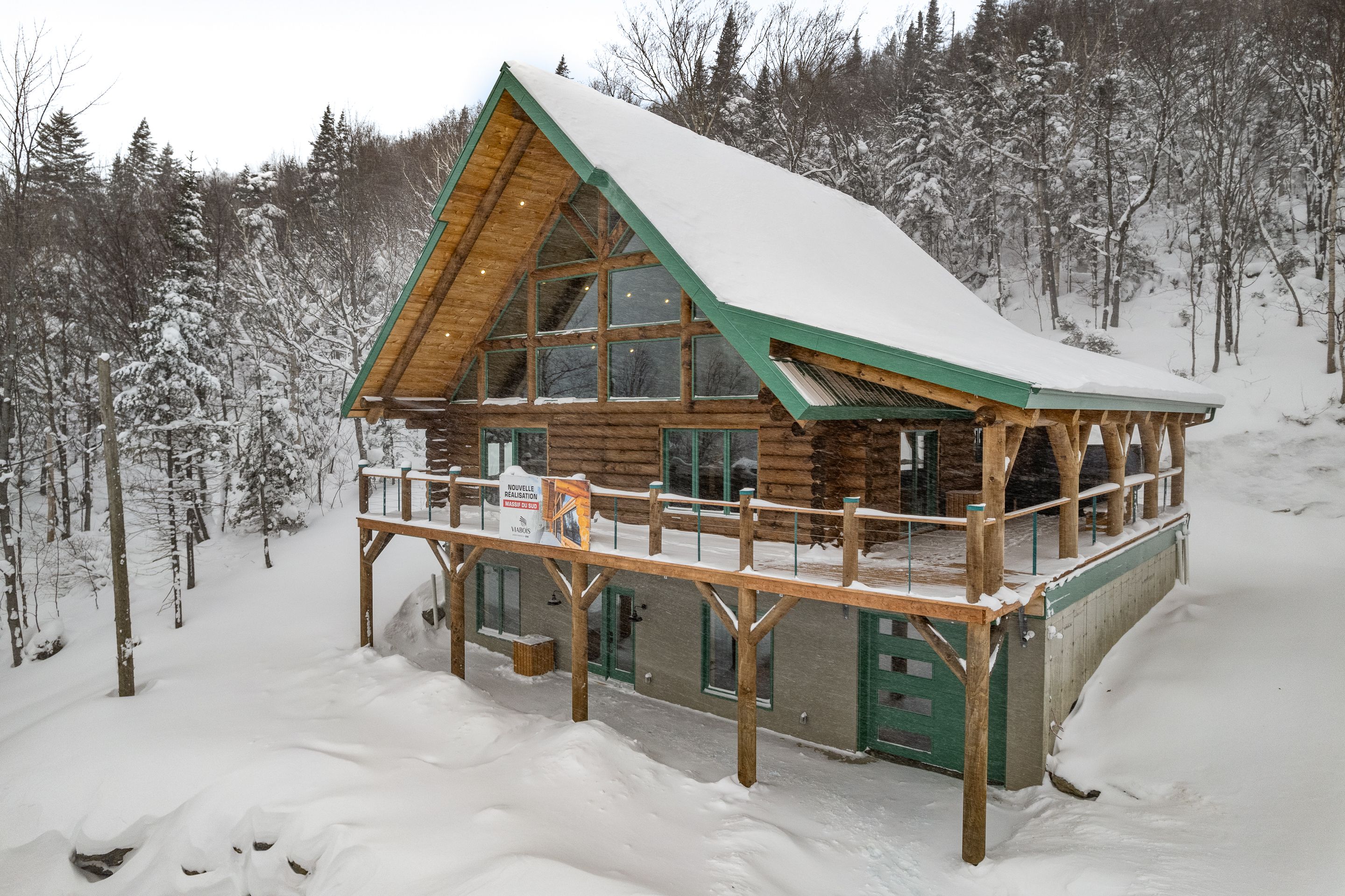 Chalet North Forest — bâti durable Viabois