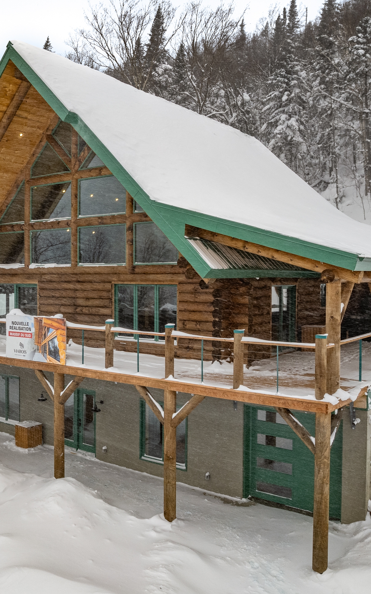 Chalet North Forest — bâti durable Viabois