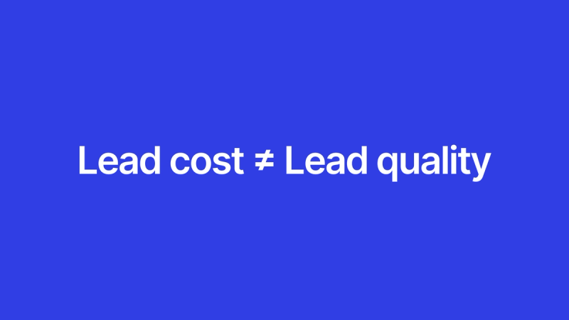 Driving Lead Cost Down Is Where Many Businesses Go Wrong (Lead Qualification Techniques Using Your Website)
