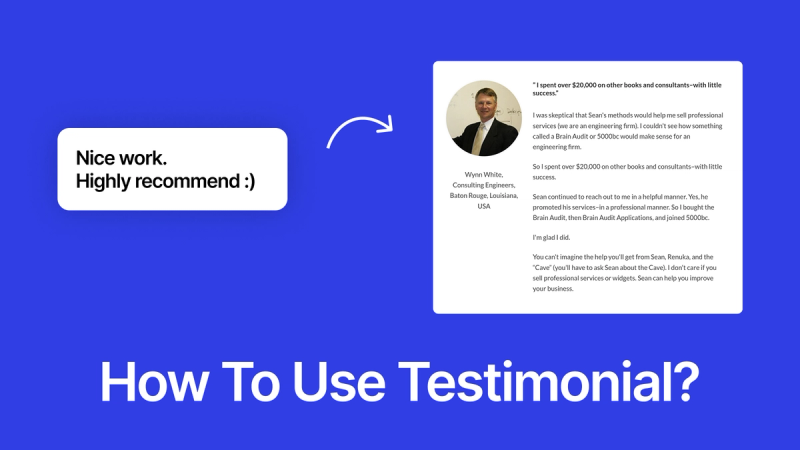 How to Build Website Credibility with Testimonials