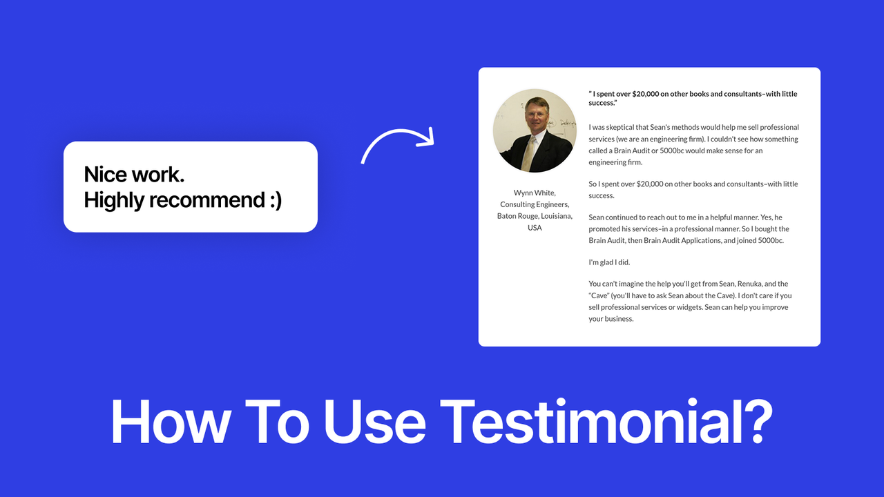 How to Build Website Credibility with Testimonials
