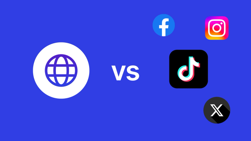 Do You Still Need a Website If You Already Have a Presence on Social Media?