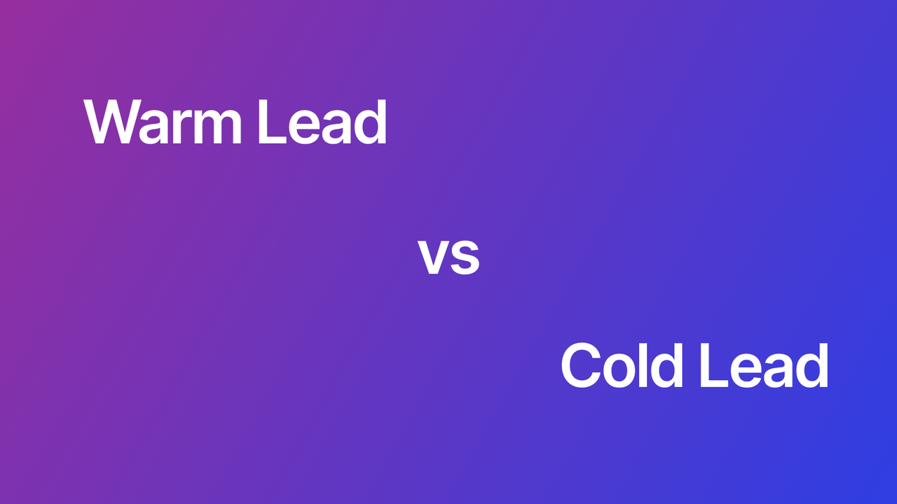 Warm Lead vs Cold Lead: What's the Difference? And How Can Your Website Help?