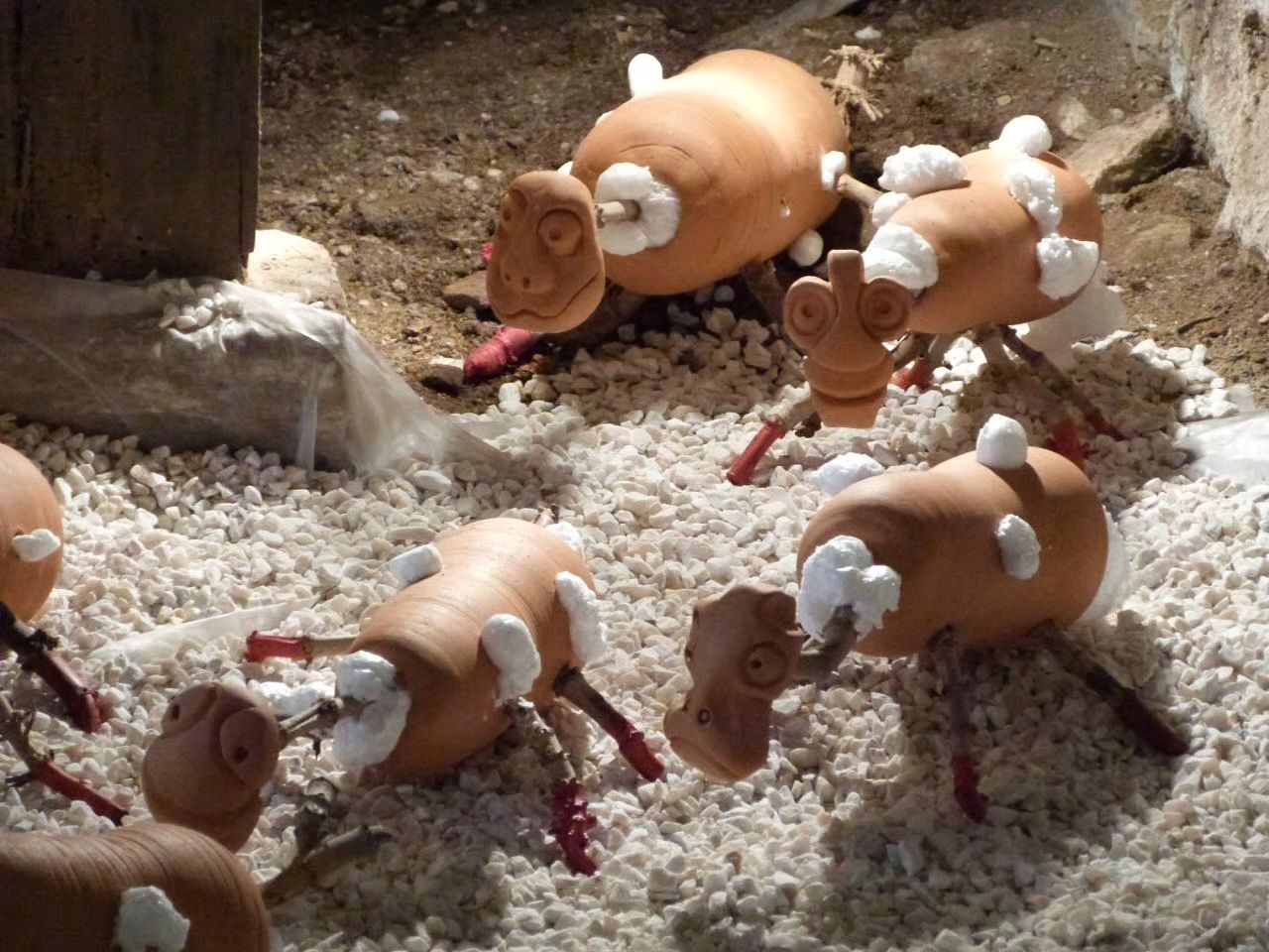 Les Patates Germées (détail)