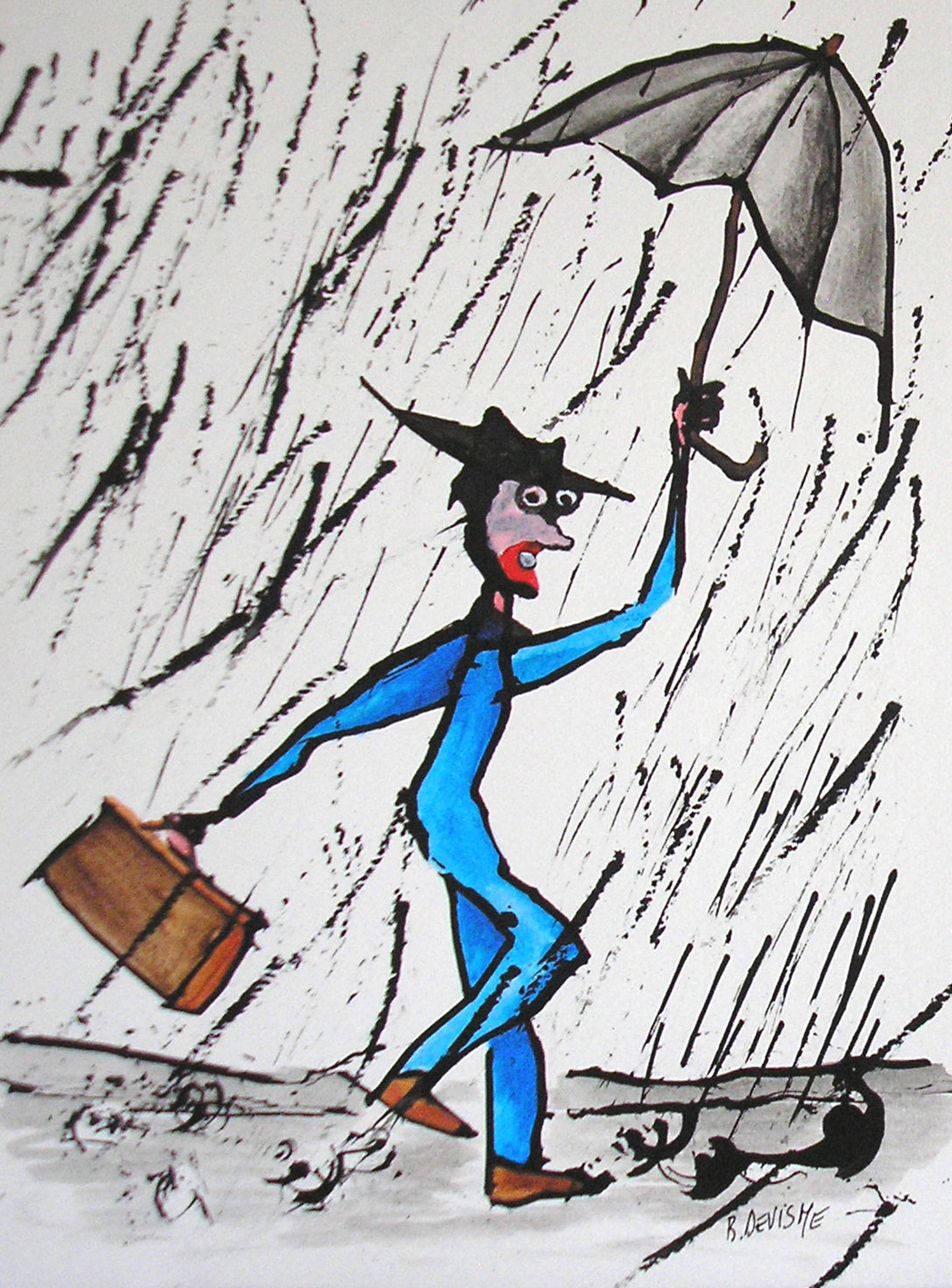 690 passager sous la pluie