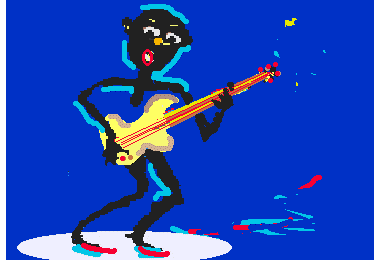 Animation guit jaune