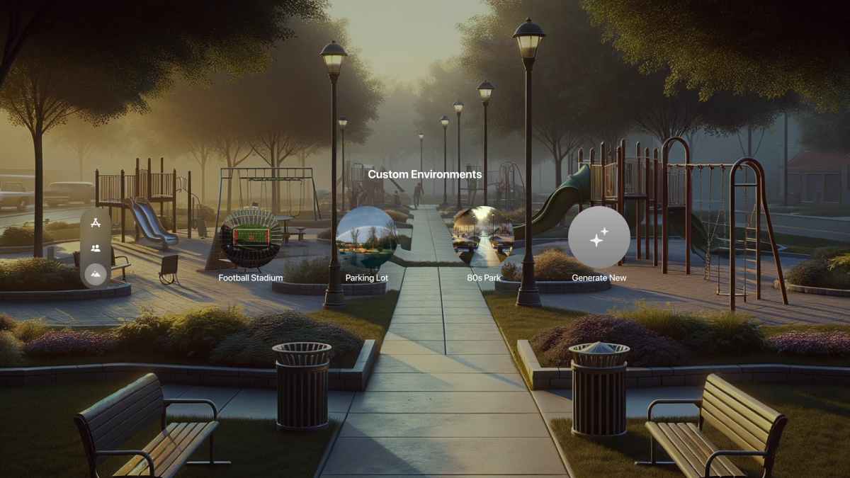 Apple Vision Pro Custom Environments