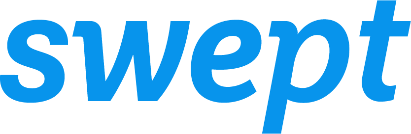 Swept logo