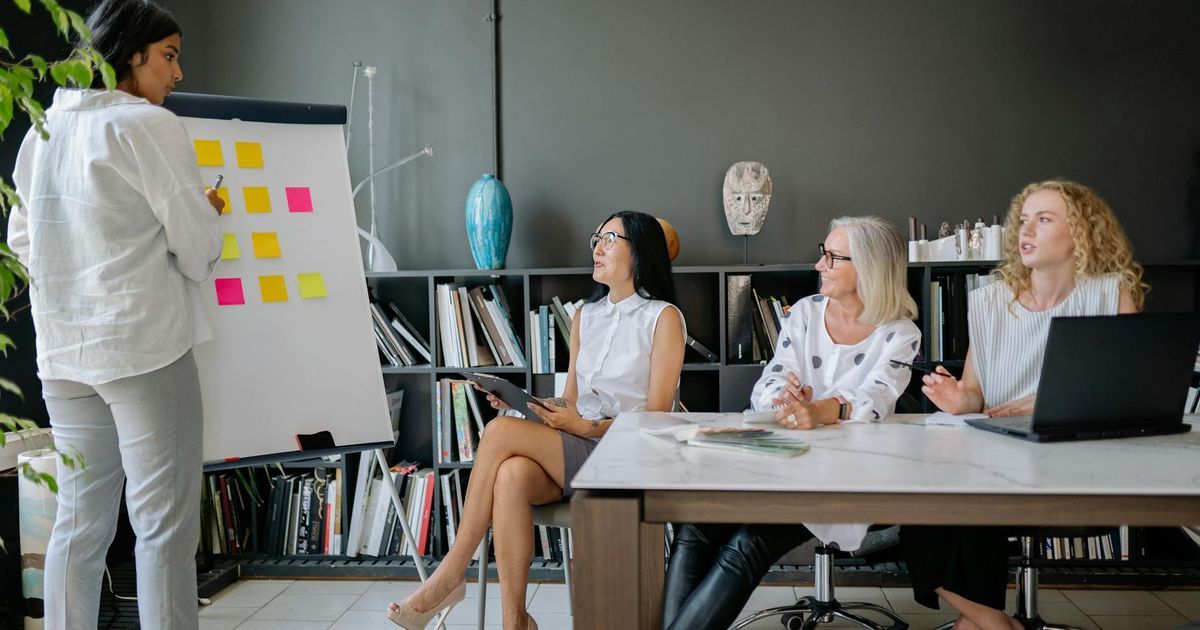 Manufacturing Executive Team Discussing Process Improvement