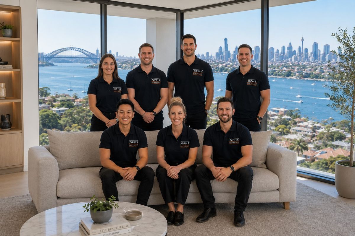 Our professional cleaning team