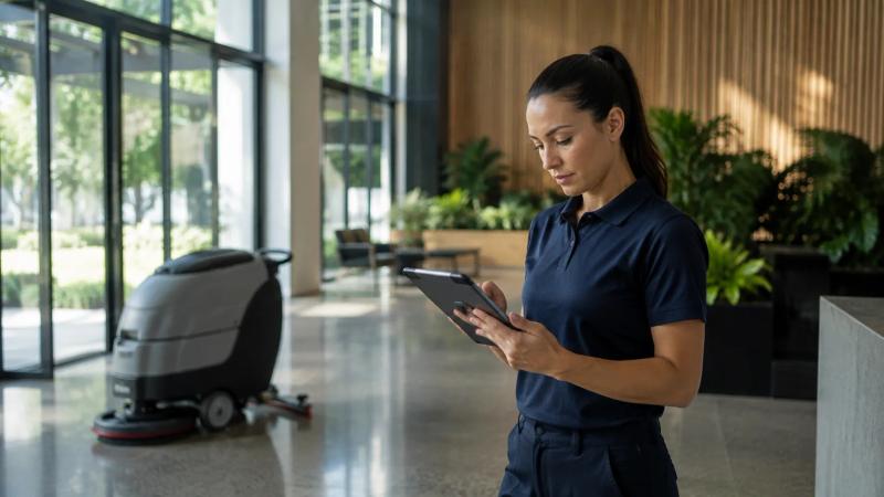 The Future of Smart Commercial Cleaning in Australia: AI, Automation & Sustainable Practices