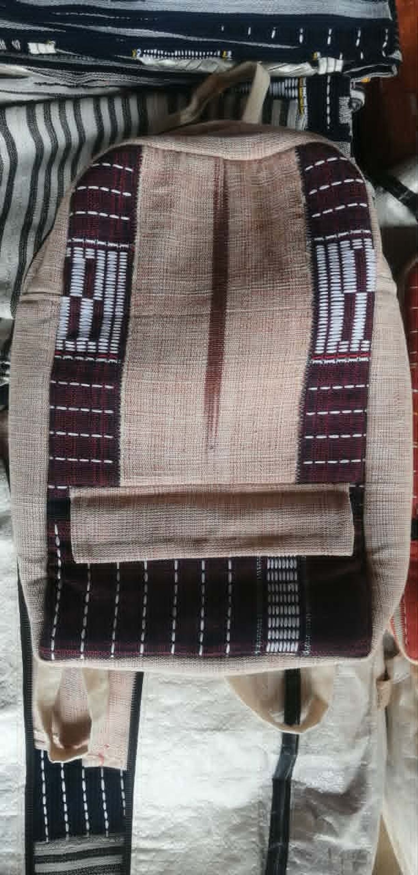 Sac en tissu à motifs