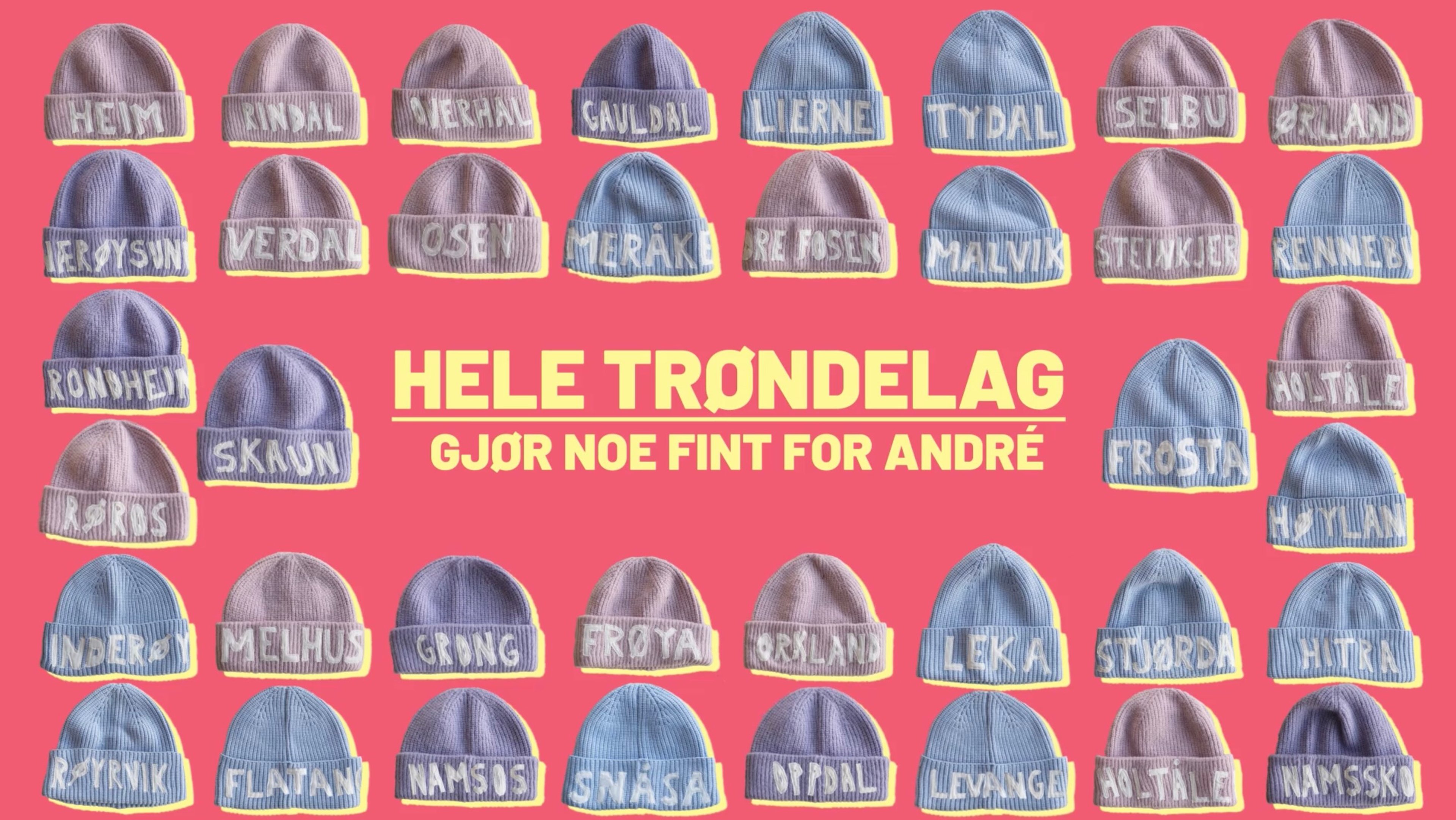 Hele Trøndelag gjør noe fint for André for Trøndelag fylkeskommune