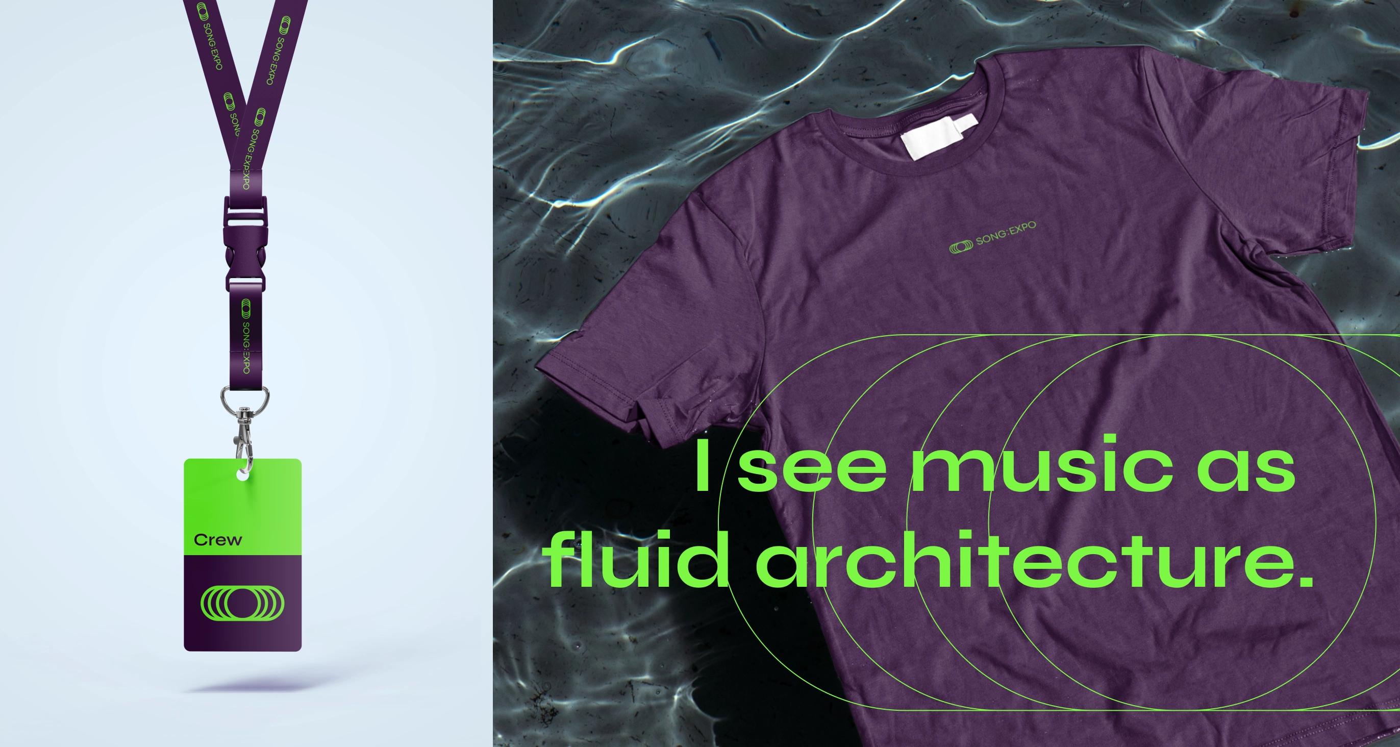 I see music as fluid architecture for Song Expo