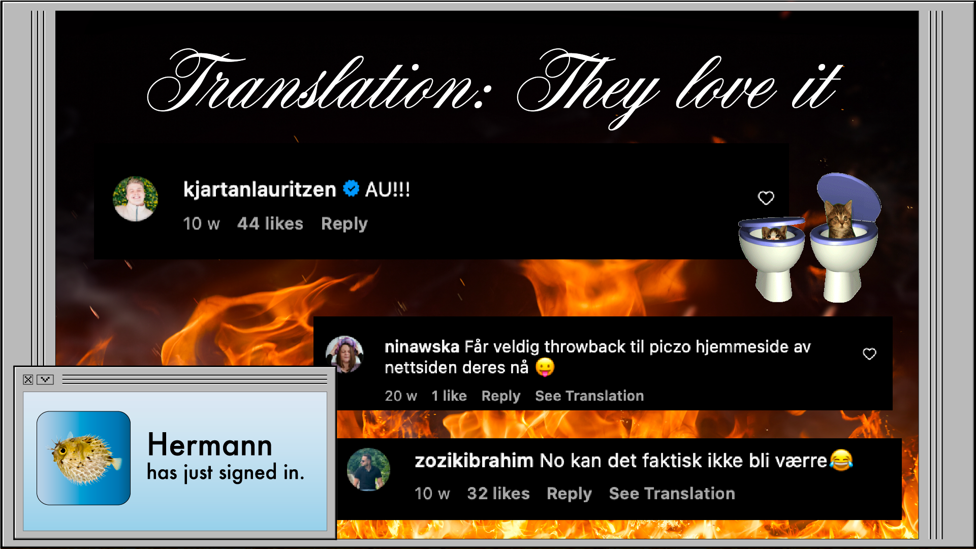 Dette er helt jævlig for Festningen