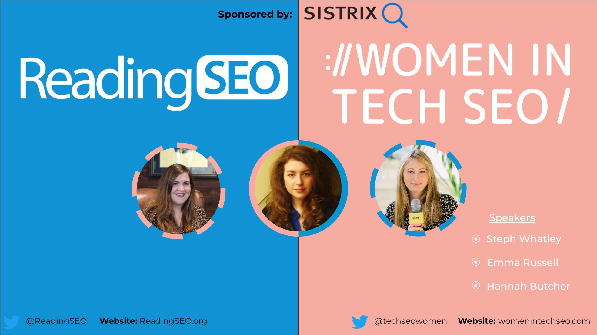 Reading SEO & Women in Tech SEO — Automated Content Generation at Scale