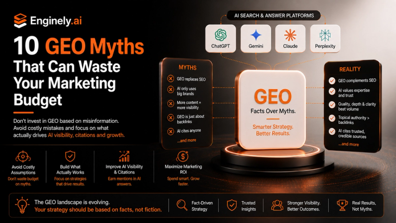 10 GEO Myths That Can Waste Your Marketing Budget