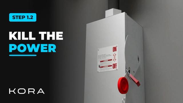 Kora Founders Edition Install 1.2 | Kill the Power: Lockout/Tagout
