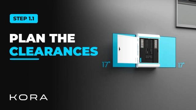 Kora Founders Edition Install 1.1 | Smart Panel Clearances and Location