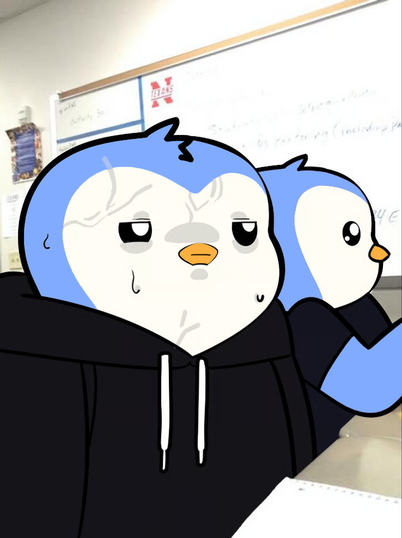Sweaty — a Pudgy community meme