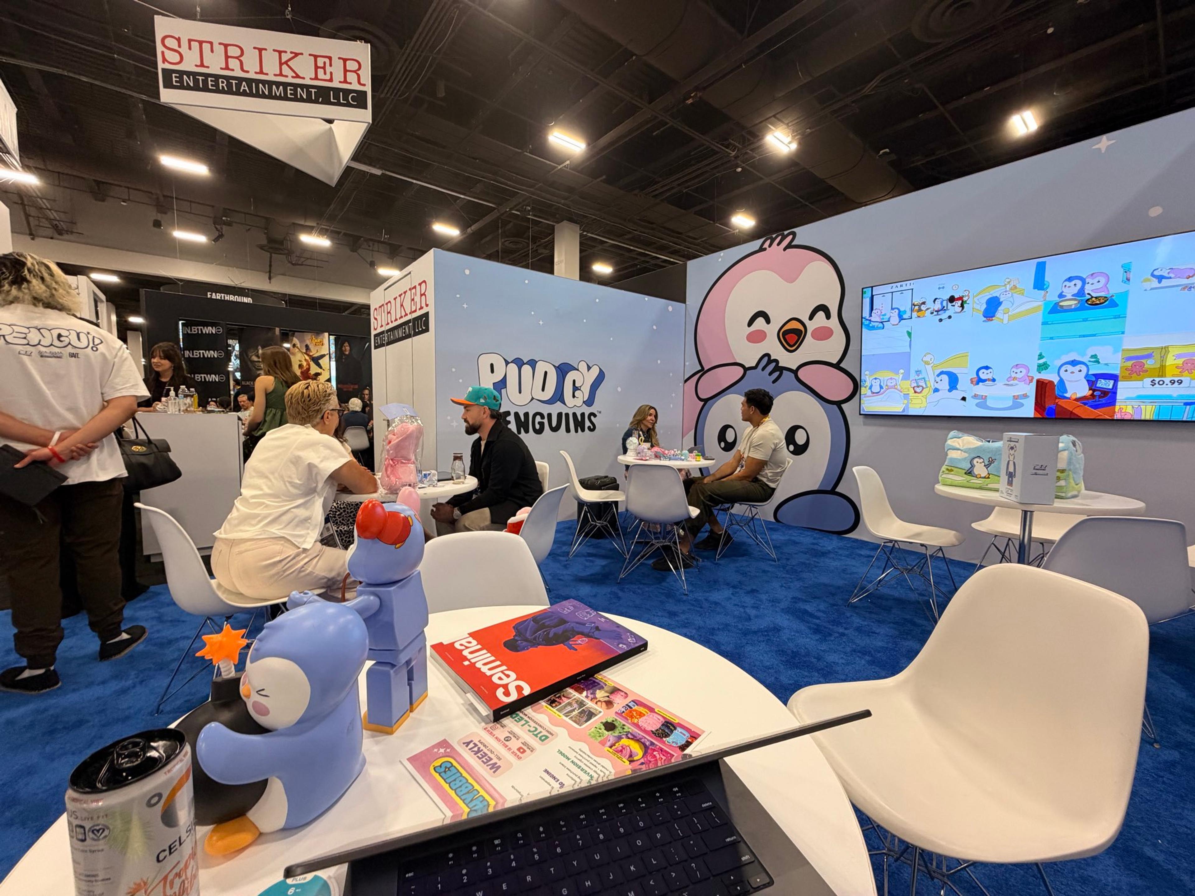 Pudgy Penguins at Licensing Expo
