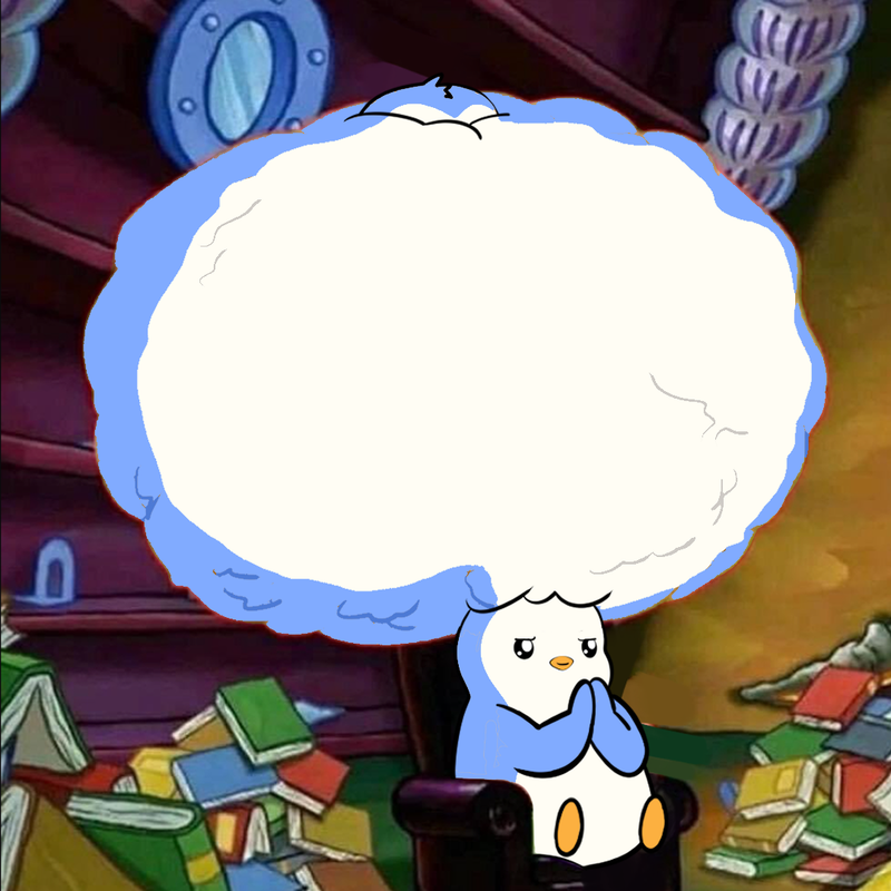 Meme template from the pudgyclassics depot