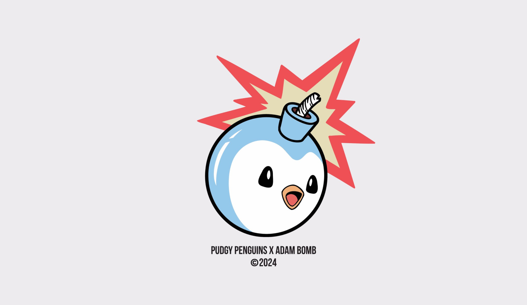 Pudgy Penguins x The Hundreds Adam Bomb