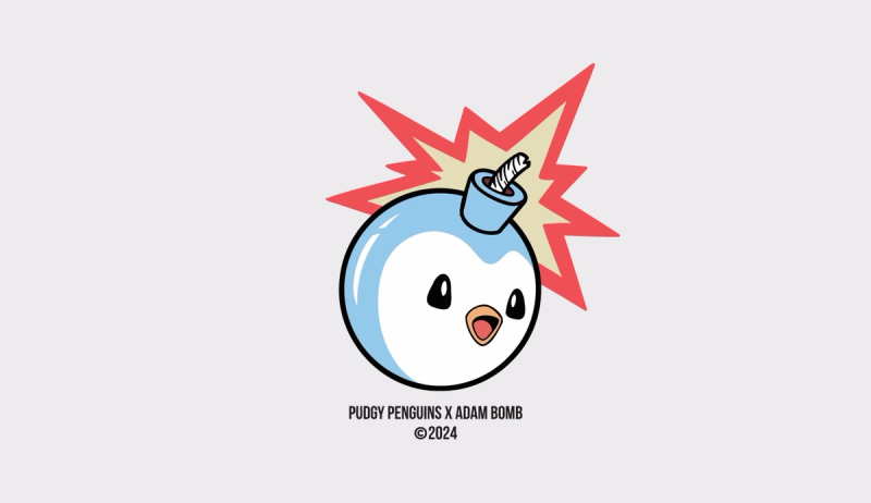 Pudgy Penguins x The Hundreds Adam Bombimage