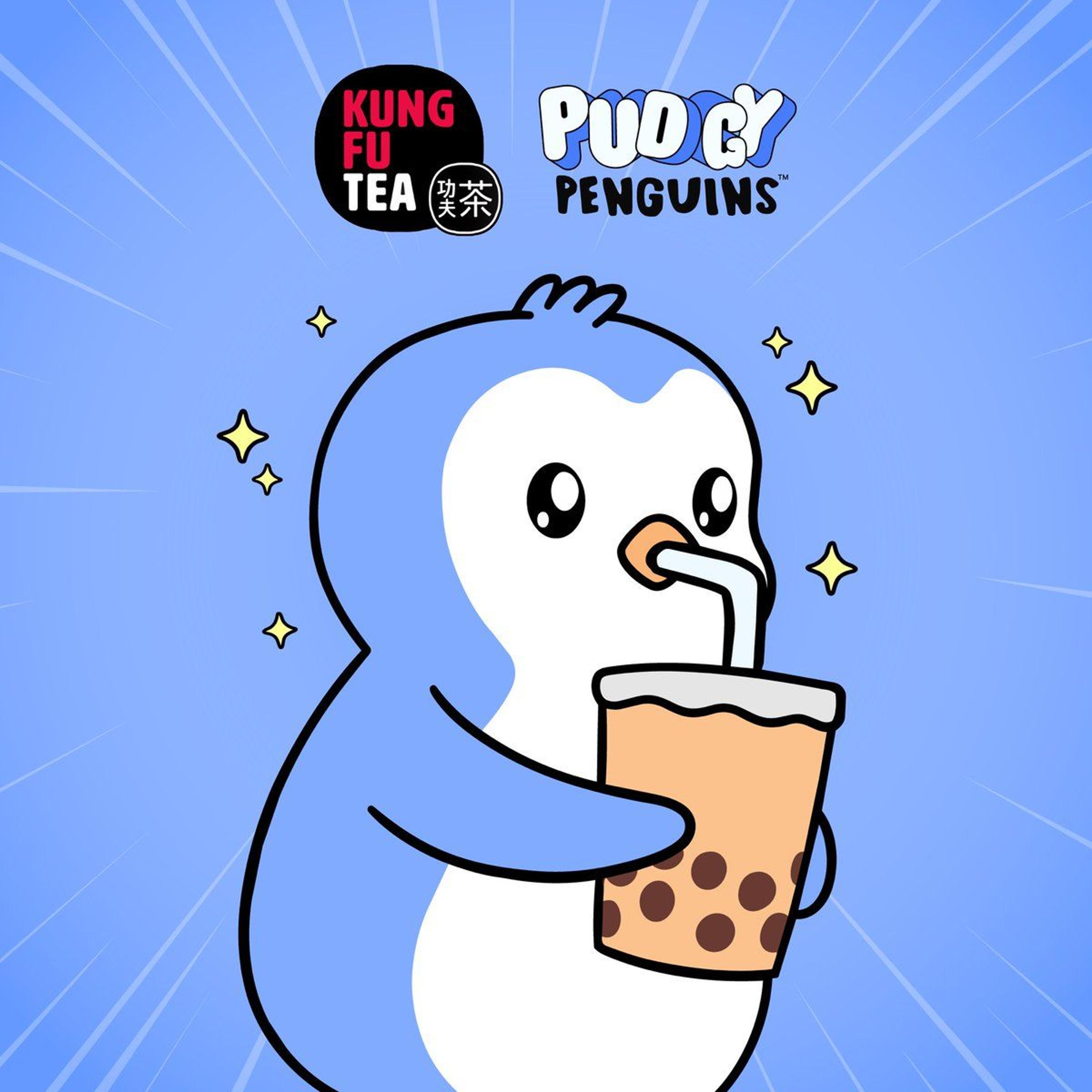 Pudgy x Kung Fu Tea