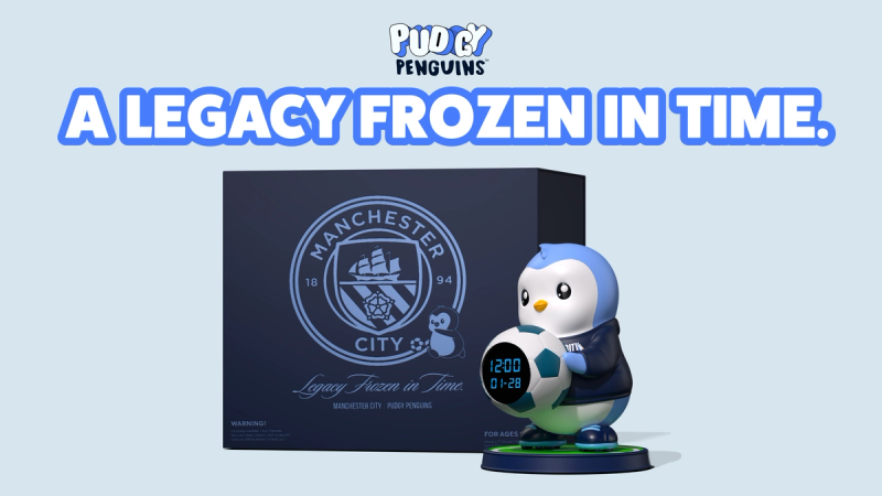 Pudgy Penguins Manchester City Premium Collectibleimage