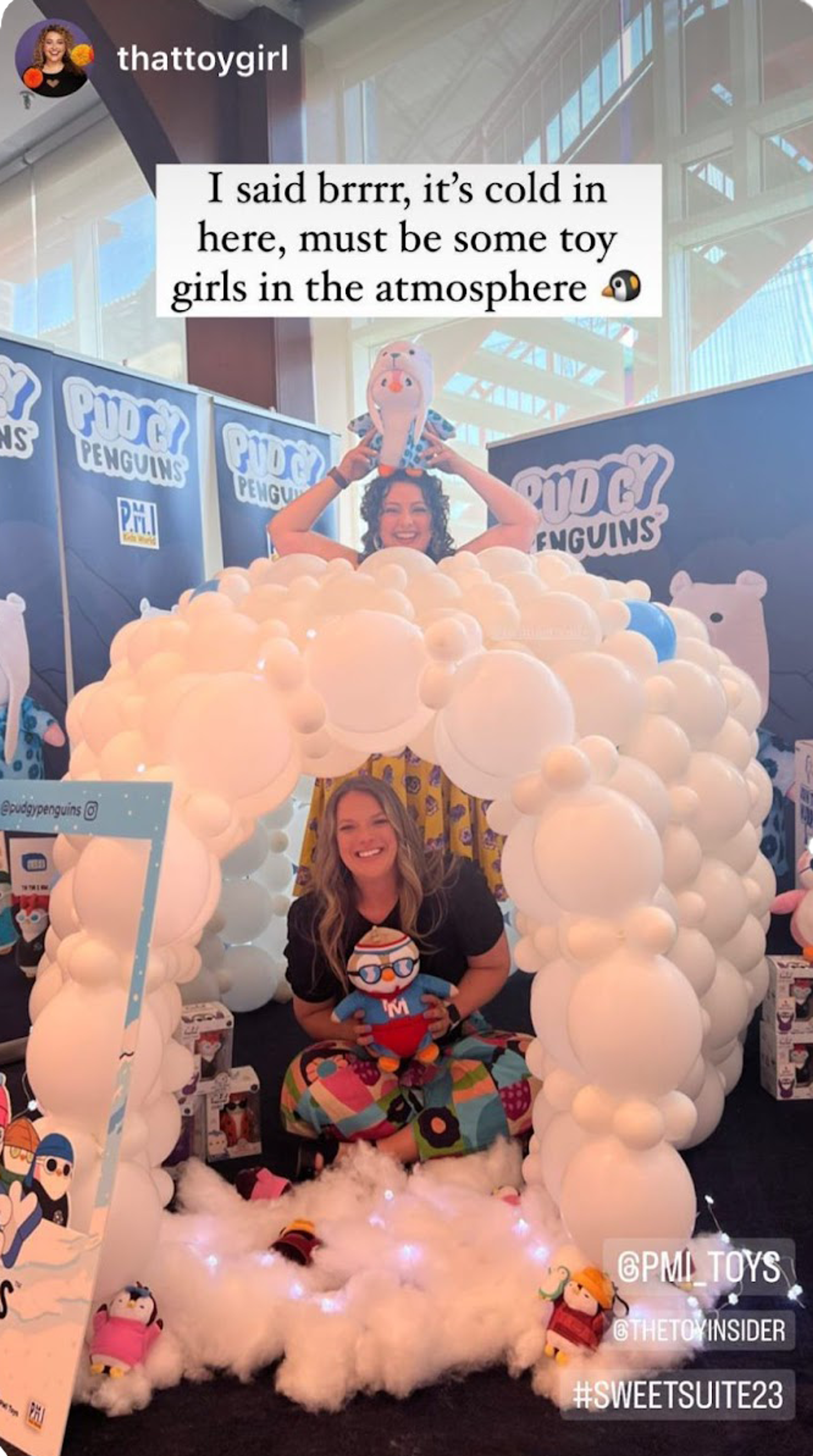 Pudgy Penguins in Toy Insider's Sweet Suite
