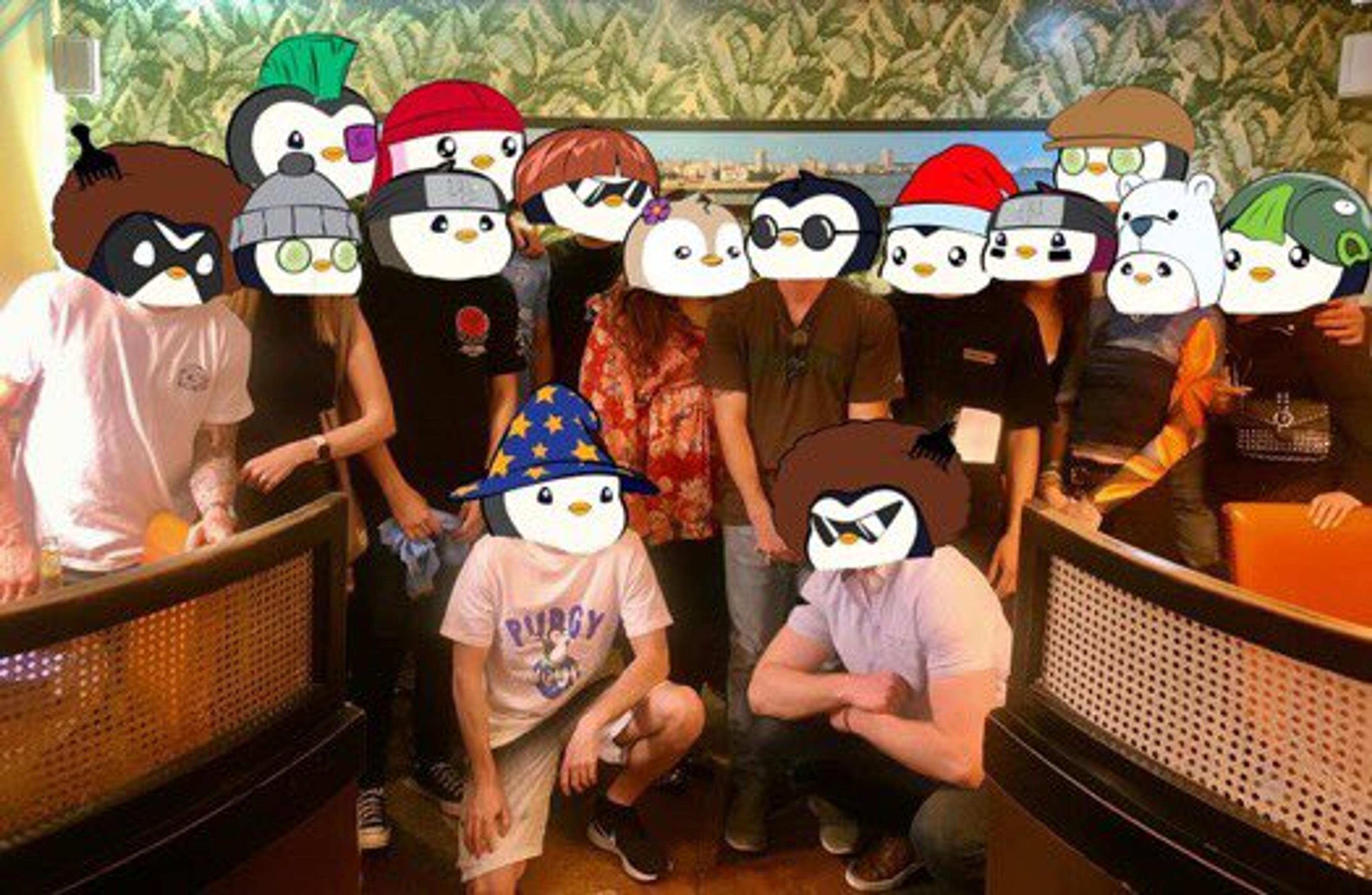 Pudgy Penguinos NFT NYC Party