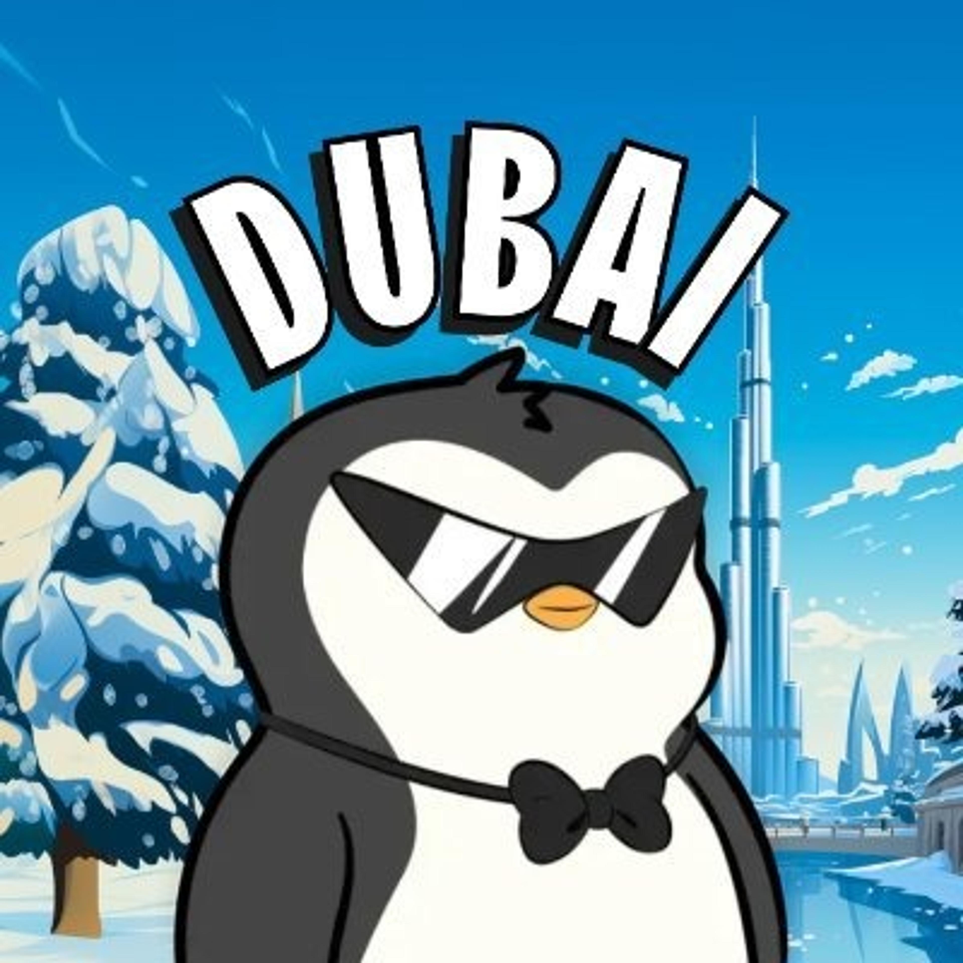 Pudgy Penguins Dubai Cover