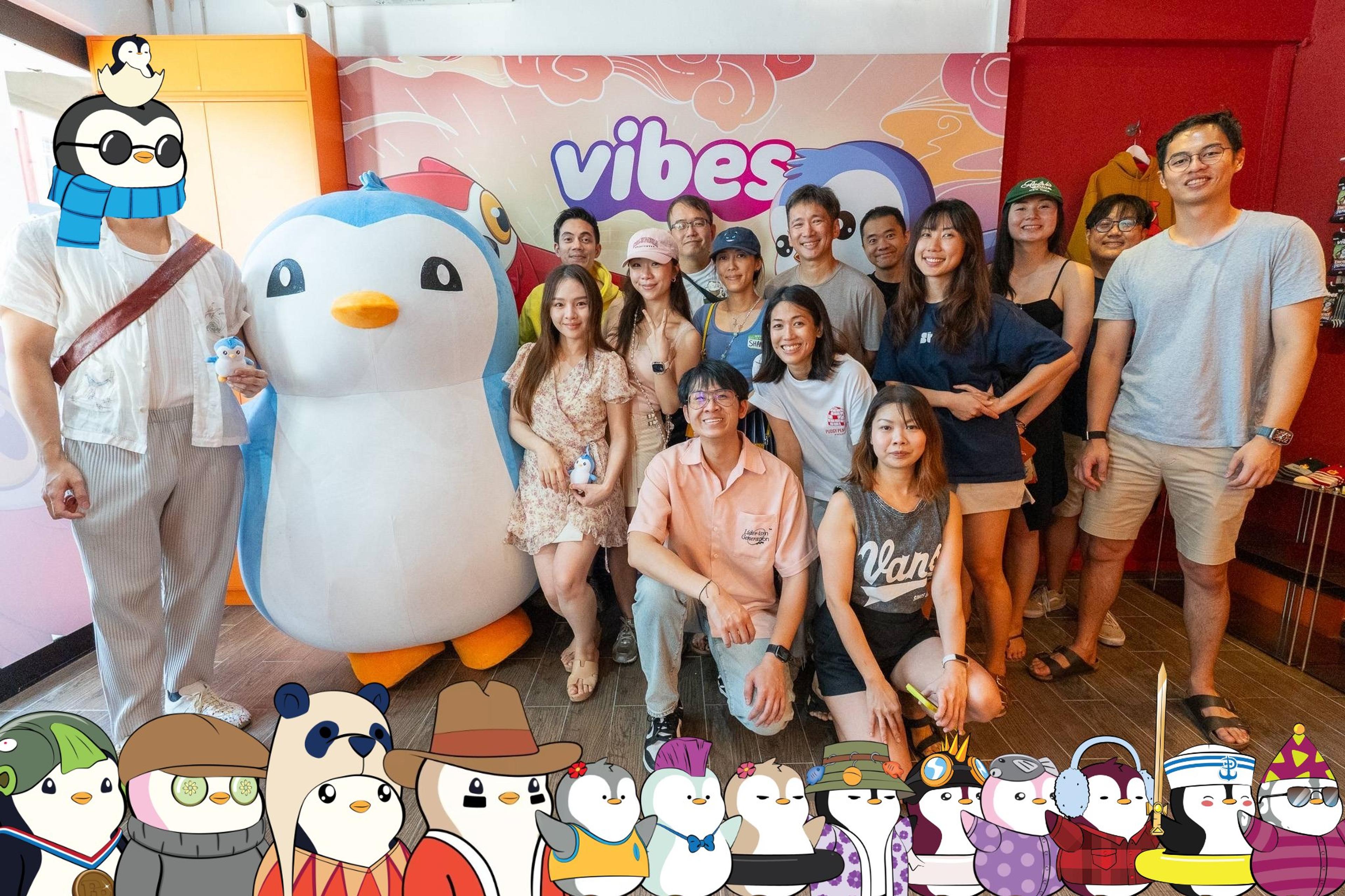 Pudgy Penguins community in Singapore