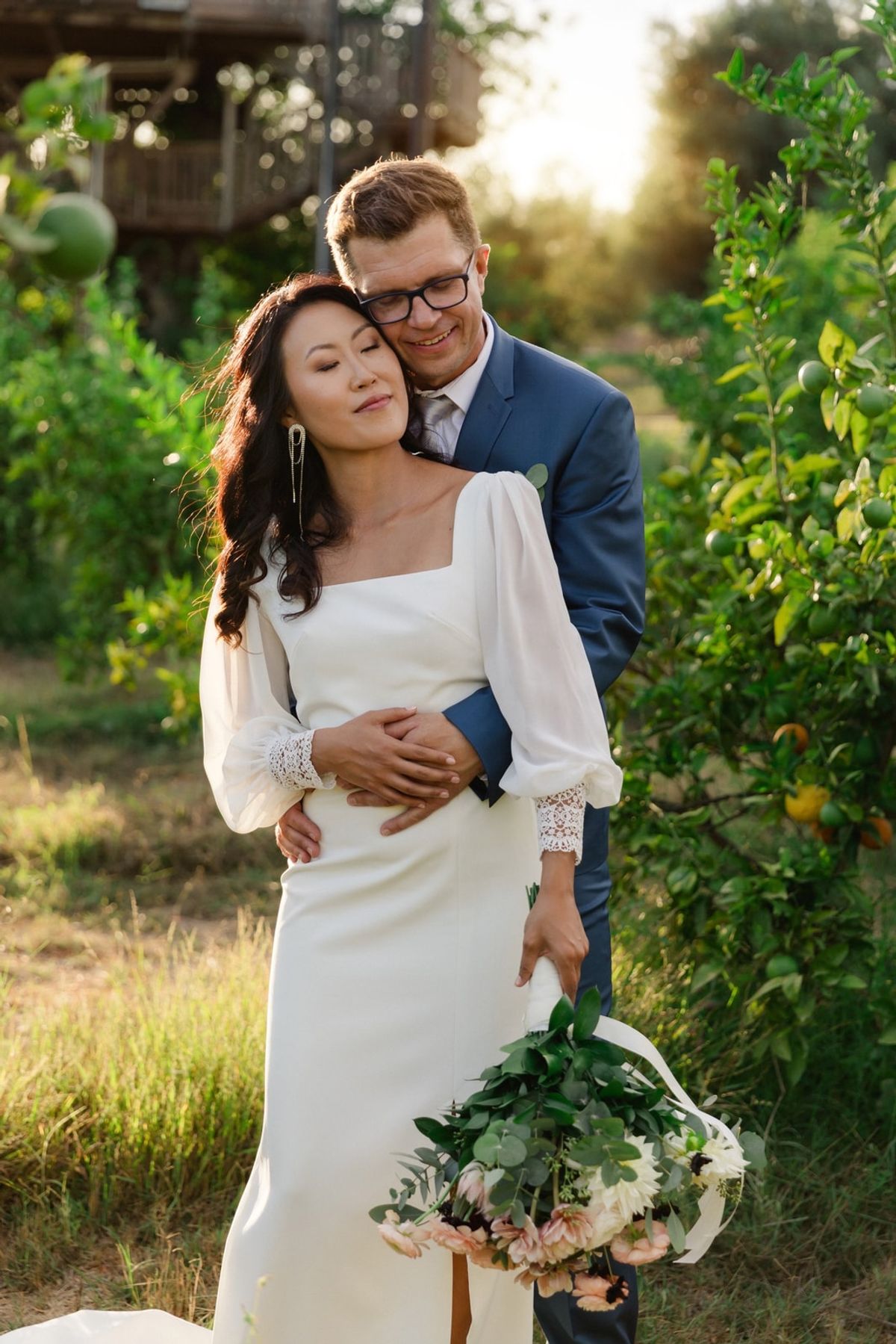 Bridal makeup by Bárbara Santos, photographed on a wedding day in Portugal