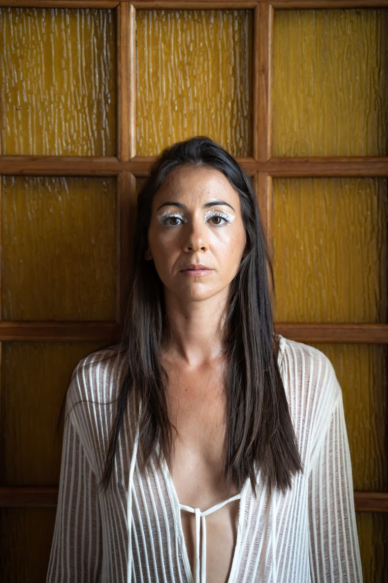 Maquilhagem editorial por Bárbara Santos, criada para uma sessão fotográfica