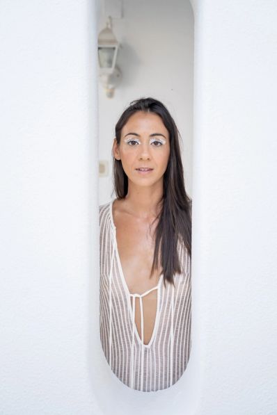 Maquilhagem editorial por Bárbara Santos, criada para uma sessão fotográfica